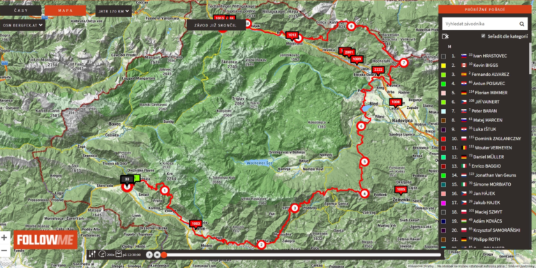 FollowMe GPS Race tracking map of Julian Alps by UTMB